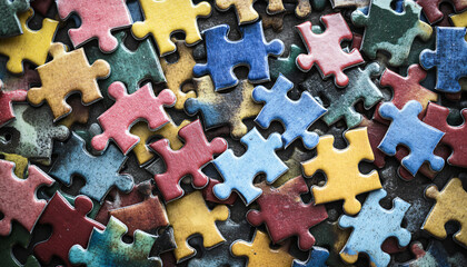 jigsaw puzzle pieces