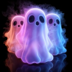 Neon Ghosts in Spectral Dance Formation