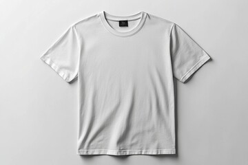 White Tshirt Mockup Isolated created with Generative AI