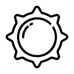 sun Line Icon