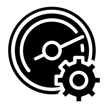 recommend clip art: Time speed icon. Solid icon vector illustration.