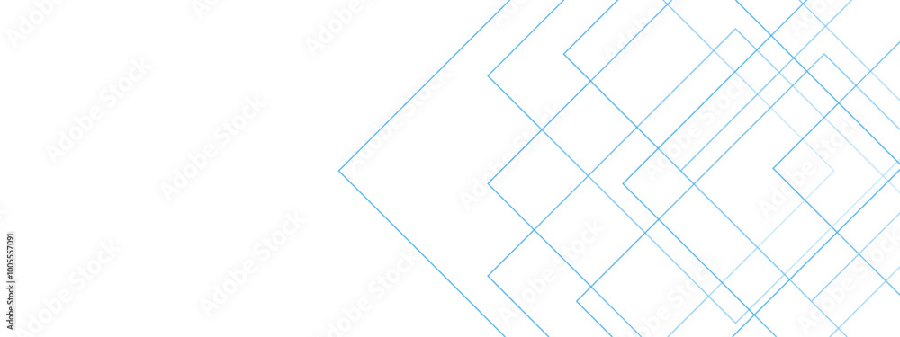 Poster white minimal blue line design. baseness technology and communication concept design decoration. whi