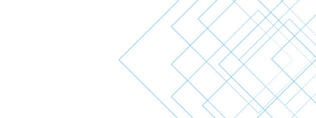 White minimal blue line design. baseness technology and communication concept Design Decoration. white and Blue geometric banner pattern background.