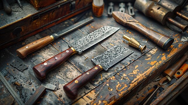 Handmade Knives: A Masterful Display of Craftsmanship