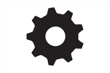 Setting icon vector illustration with white background