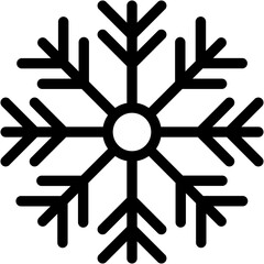 Vector Icon Snowflake, Snowflake, Cold, Winter, Snowflakes