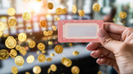 Lucky lottery winning representation