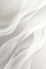 Fototapeta premium Elegant Abstract White Background with Soft Curves