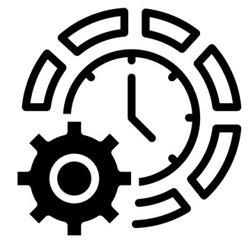 recommend clip art: Time speed icon. Solid icon vector illustration.