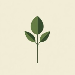 Obraz premium Minimalist depiction of World Vegan Day with elegant simplicity.