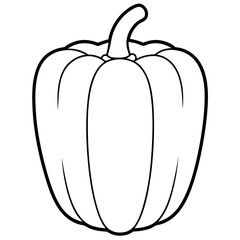 A Stunning Vector Illustration Showcasing a Vibrant Red Bell Ideal for Colorful Creations
