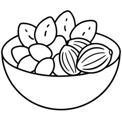 Discover the Rich World of Almonds and Their Varieties Illustrated in Vibrant Vectors
