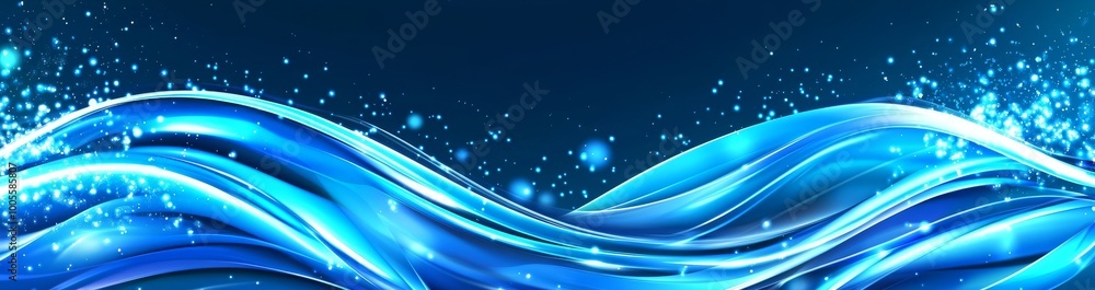 Poster futuristic point wave. abstract background. dynamic wave background. stock. 3d rendering of big data