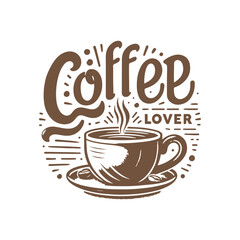 Coffee lover quote t-shirt vector design, Vector Coffee t shirt design, Coffee shirt, vintage coffee shirt, Coffee typography T shirt, coffee lovers t-shirt design print ready Ai file, mug print.