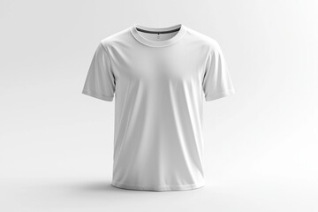 White Tshirt Mockup Isolated created with Generative AI