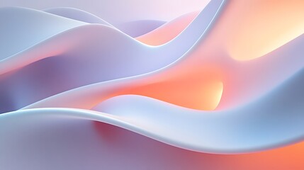Fototapeta premium Abstract 3d render, background design, modern illustration.