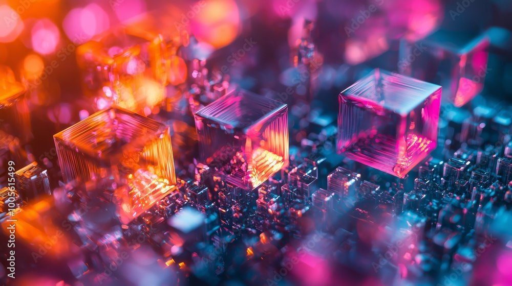 Poster abstract visualization of machine learning algorithms