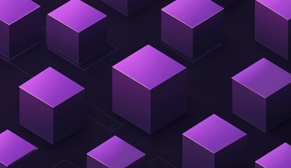 Purple Geometric Abstract Background