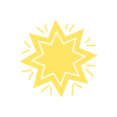 star cartoon icon