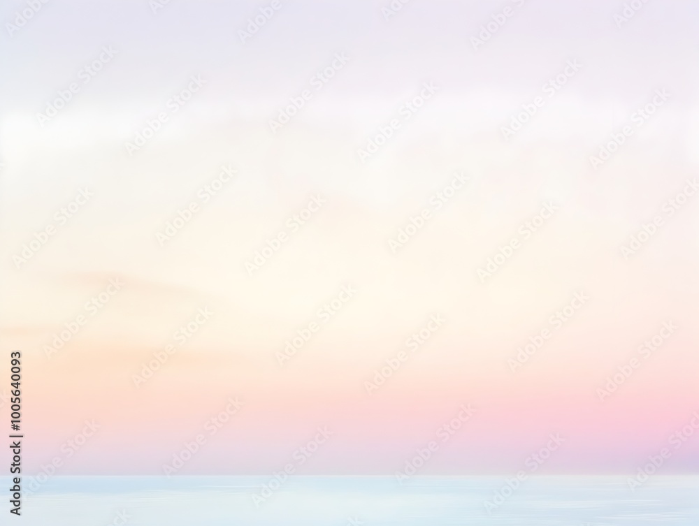 Poster ethereal pastel gradient a serene and captivating canvas of muted pinks blues and lavenders creating