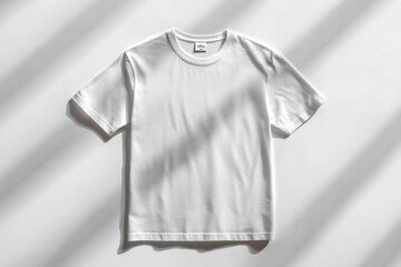 White Tshirt Mockup Isolated created with Generative AI