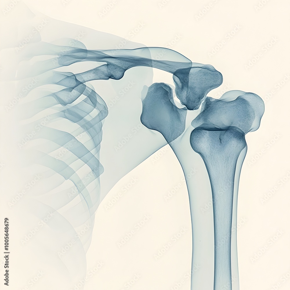 Poster highly and scientifically accurate x ray image showcasing the intricate skeletal structure of the hu