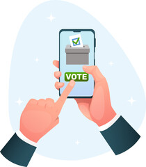 online voting by phone