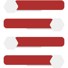 Modern Red Infographic