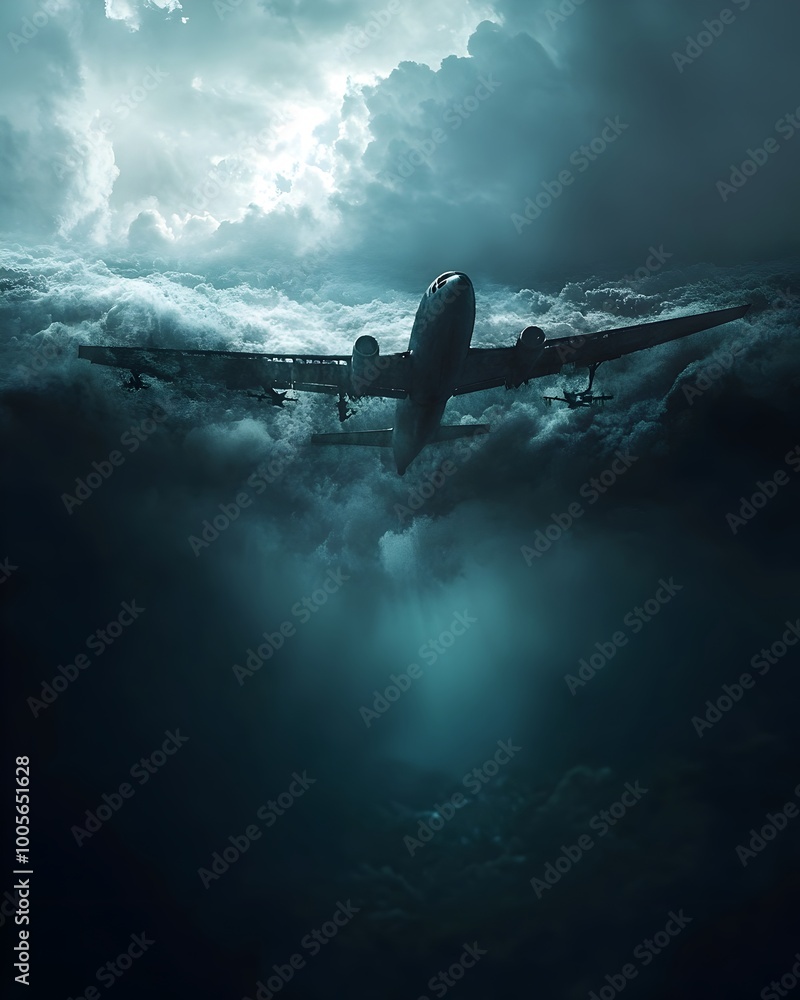 Poster spectral ships and vanishing aircraft in the bermuda triangle where the known and unknown collide in