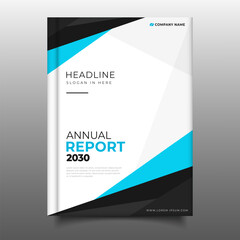 modern annual report cover book business flyer template design. for cover book, Brochure flyer, magazine and document page design collection