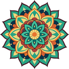 Ornamental luxury mandala pattern design