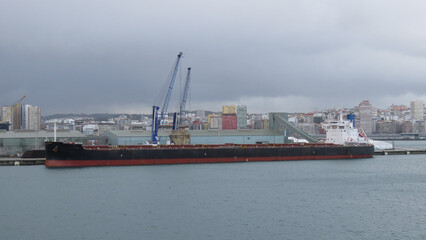 cargo ship merchandise maritime ship trade port