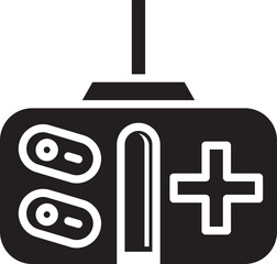 Fototapeta premium Gamepad Glyph Icon