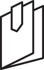 Book Line Icon