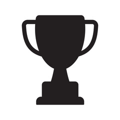 Trophy icon. Trophy cup, winner cup, victory cup icon. Reward symbol sign for web and mobile.