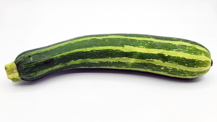縞模様のズッキーニ・緑色／striped zucchini green／줄무늬 모양의 호박, 녹색