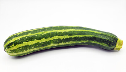 縞模様のズッキーニ・緑色／striped zucchini green／줄무늬 모양의 호박, 녹색