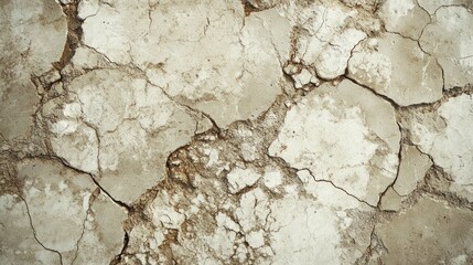 Cracked dry earth surface with visible fissures and textures.