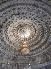 ceiling of a temple 