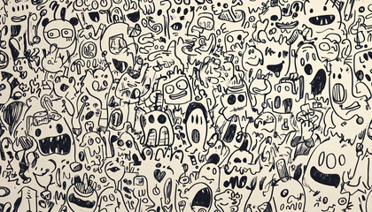 Obraz premium seamless pattern with flowers and butterflies