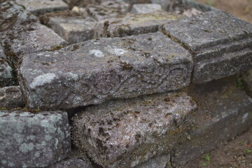 Pura temple archaeological site on Mount Penanggungan