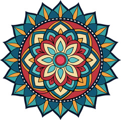 Ornamental luxury mandala pattern design
