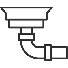 Gutter Line Icon