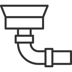 Gutter Line Icon