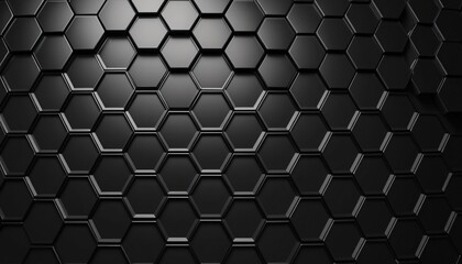 solid black geometry illustration background