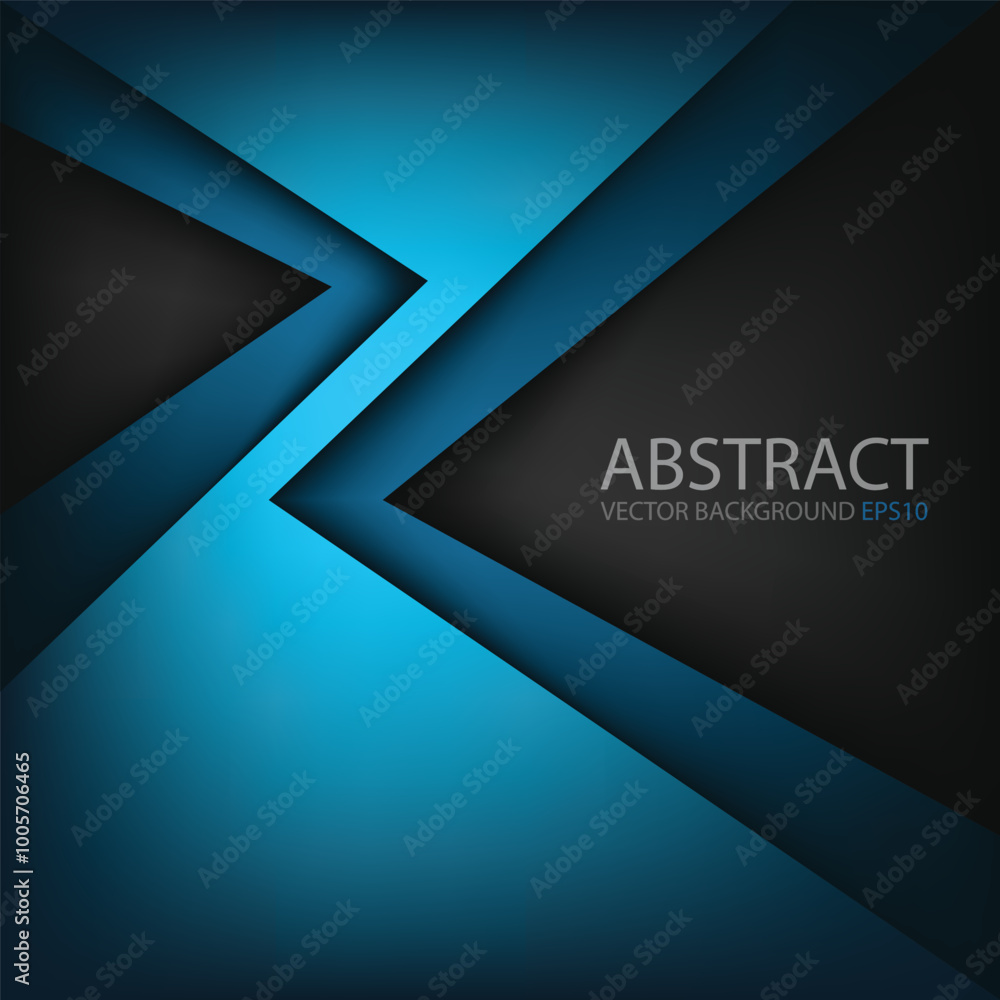Poster graphic geometric triangle overlap vector layer background for text and message design
