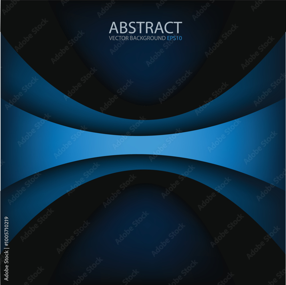 Poster graphic vector curve line overlap background for text and message design