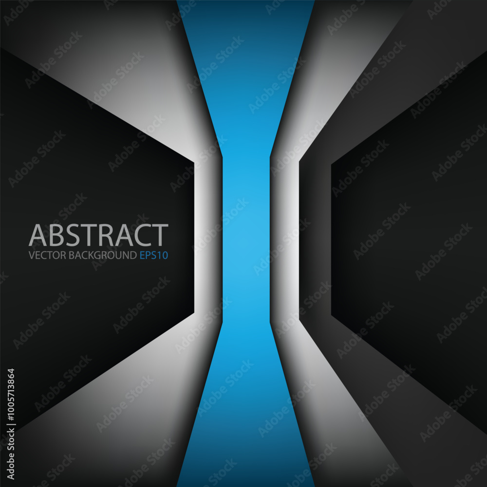 Poster graphic geometric triangle overlap vector layer background for text and message design