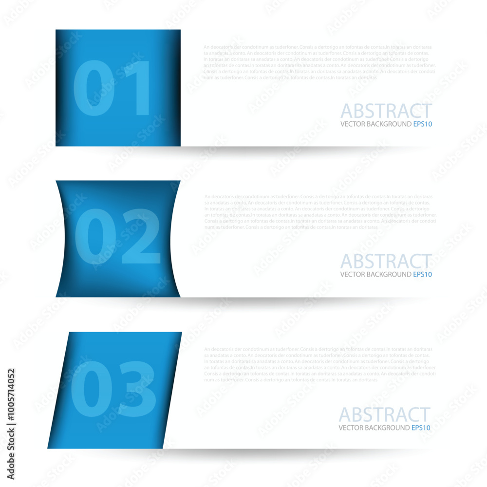 Poster infographic graphic geometric triangle overlap vector layer background for text and message design
