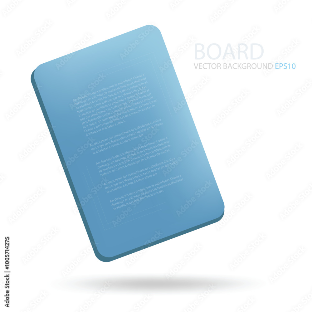 Poster label graphic with space for text design